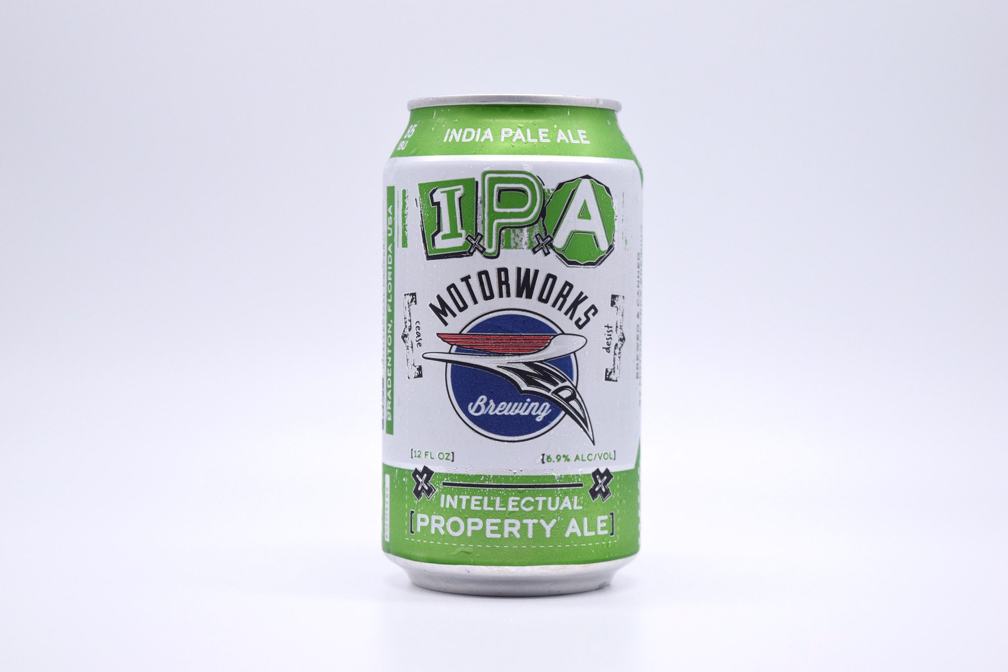 Intellectual Property Ale - IPA in a can by Motorworks Brewing
