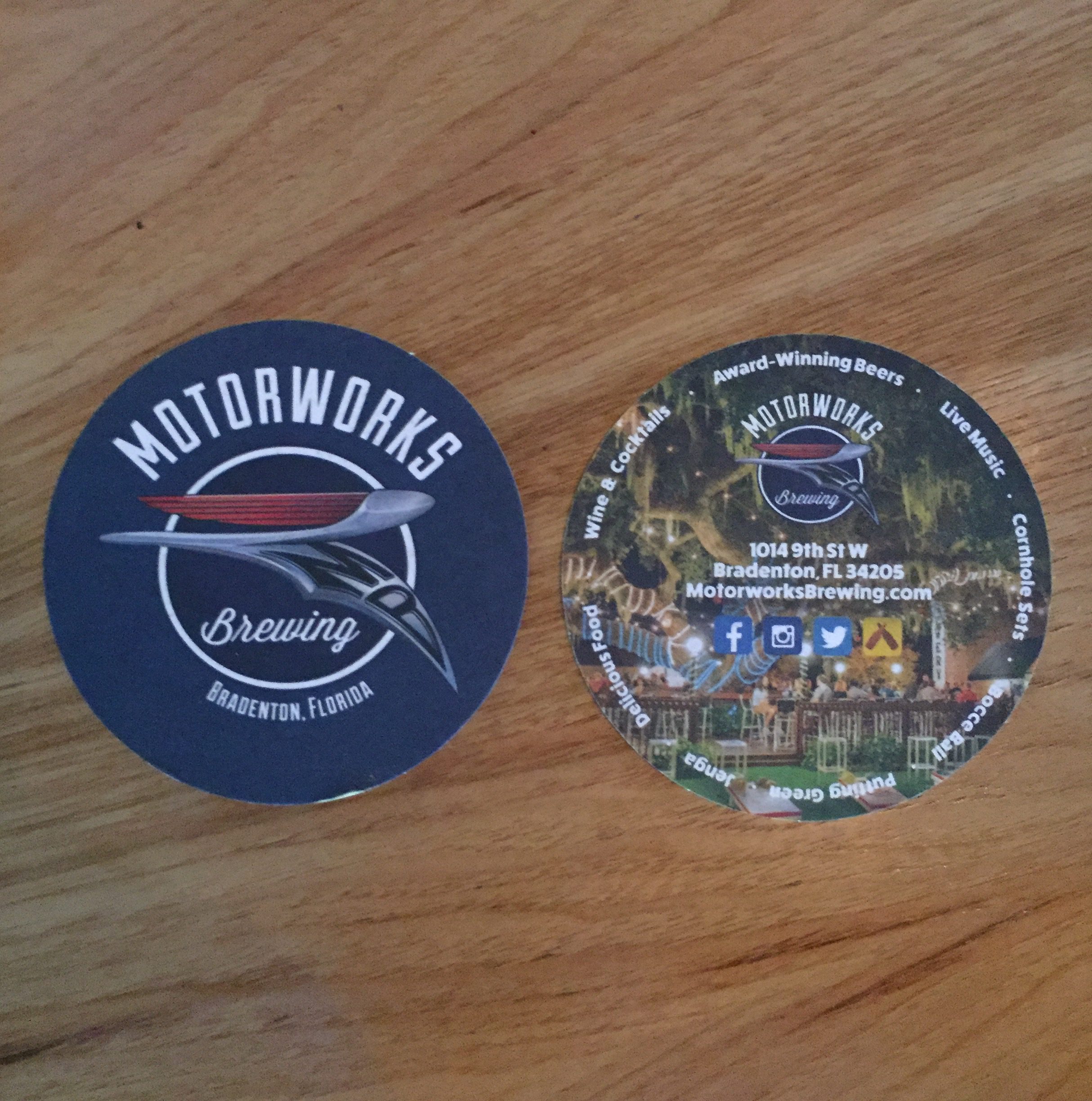 Motorworks Coasters