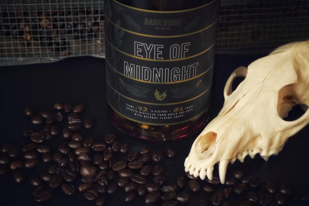 Eye of Midnight - American Whiskey - coffee collab bottle
