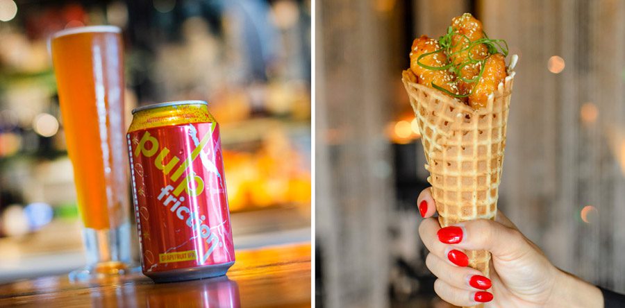 Iron Chef Morimoto features Motorworks Brewing's award-winning Pulp Friction Grapefruit IPA in pairing for Disney Springs' "Flavors of Florida."