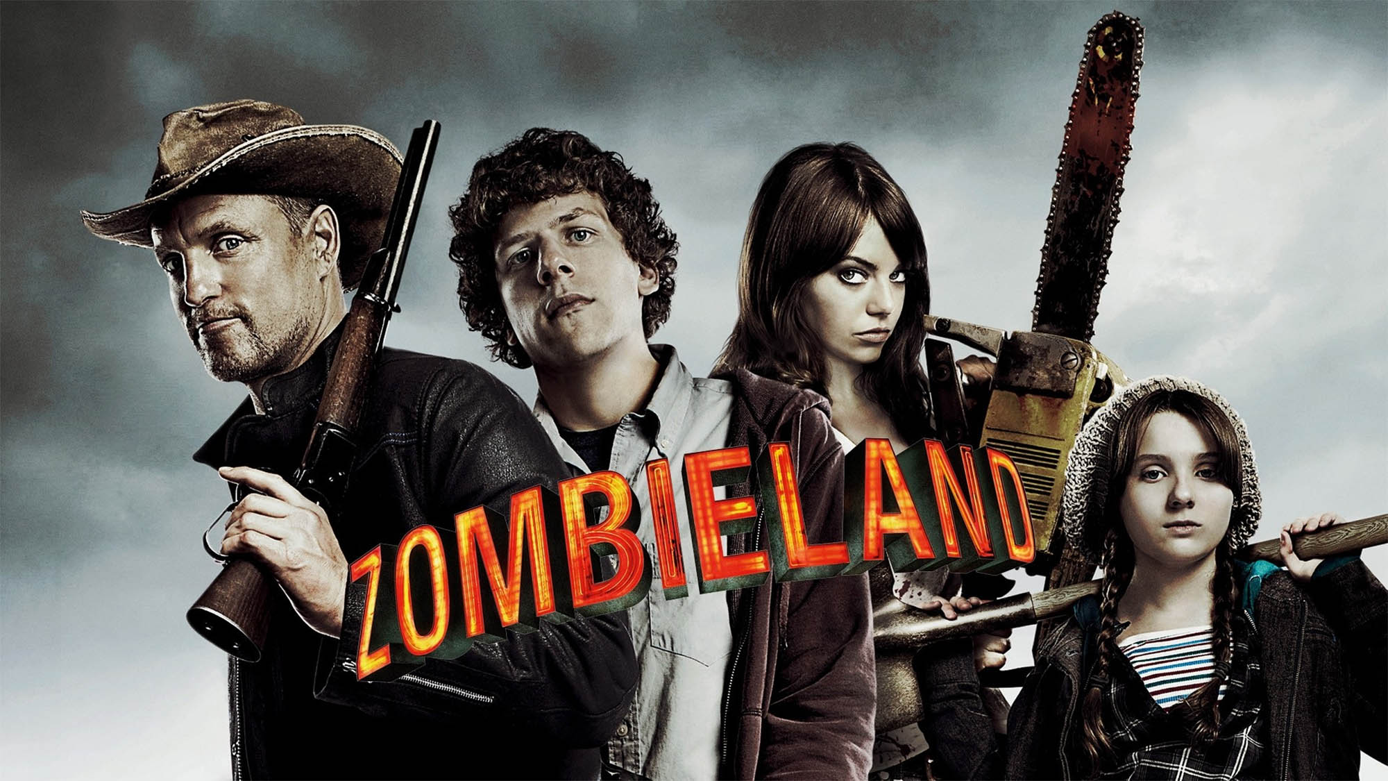 Zombieland movie poster for Motorworks Brewing's Outdoor Movie Night
