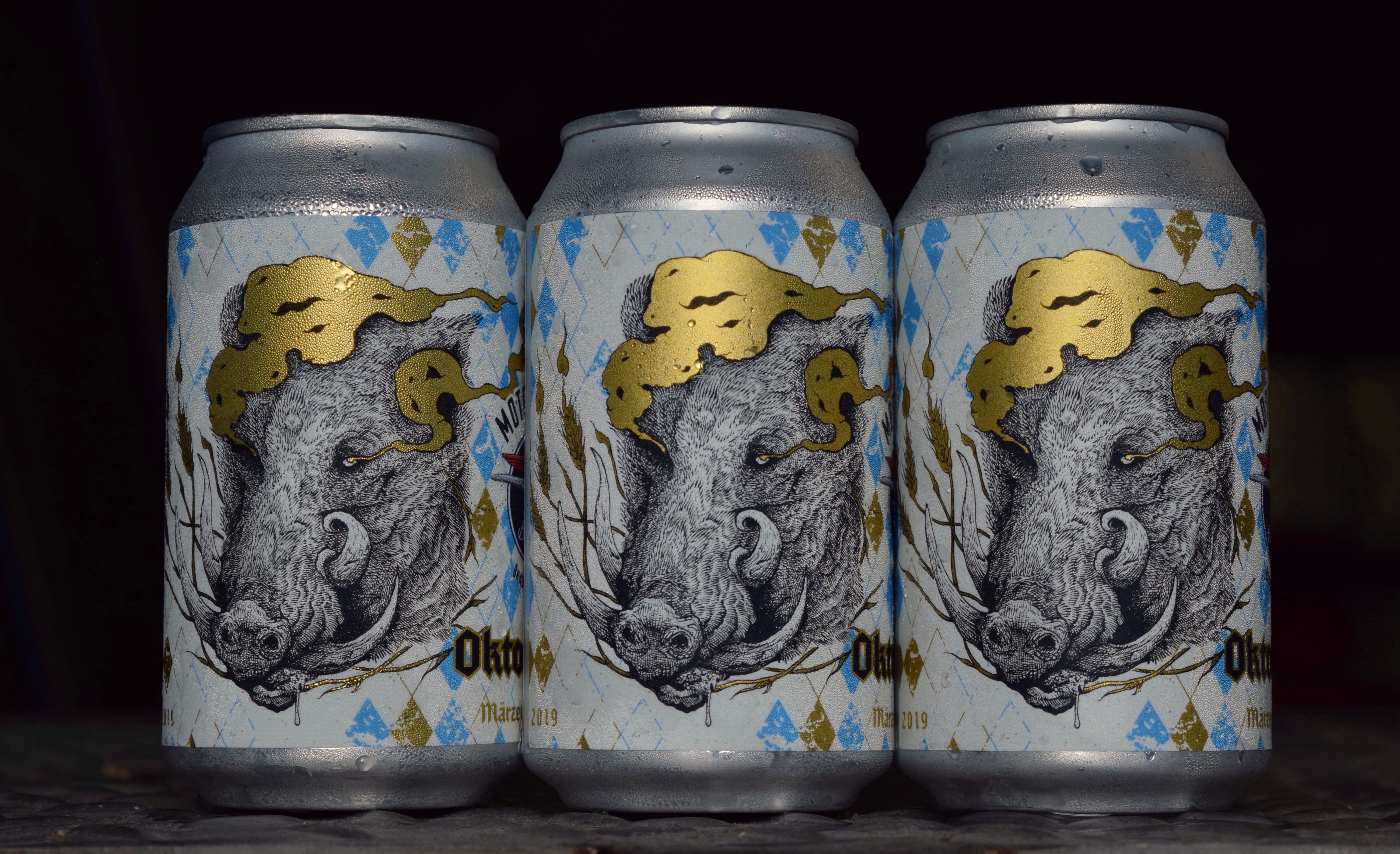 Six pack of Motorworks Brewing 2019 Oktoberfest