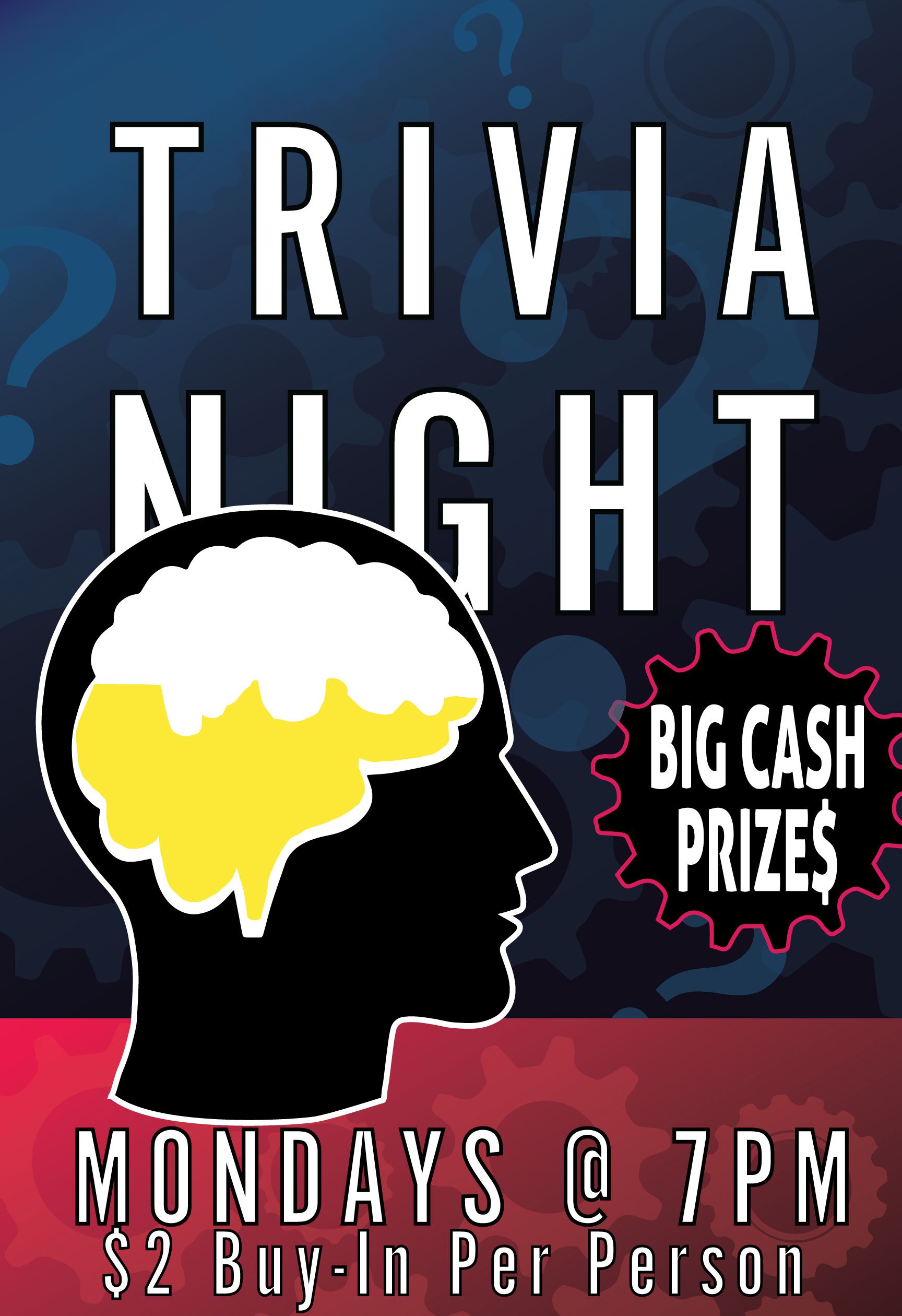Motorworks Brewing presents Trivia Night every Monday @ 7:00 pm EST - $2 Buy-in per person