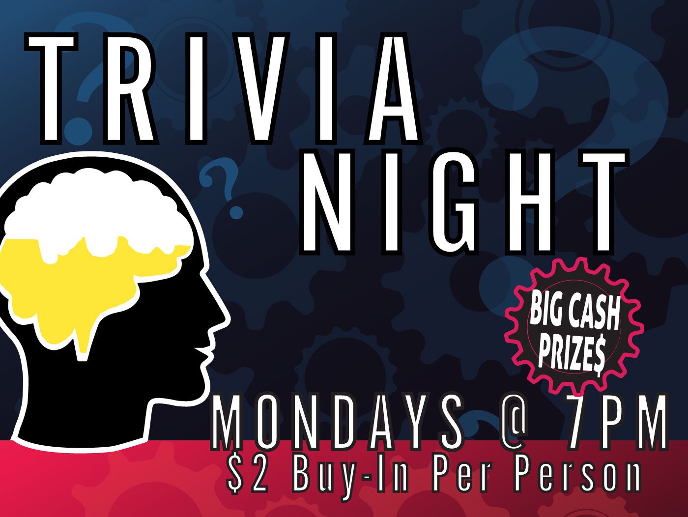Motorworks Brewing presents Trivia Night every Monday @ 7:00 pm EST - $2 Buy-in per person