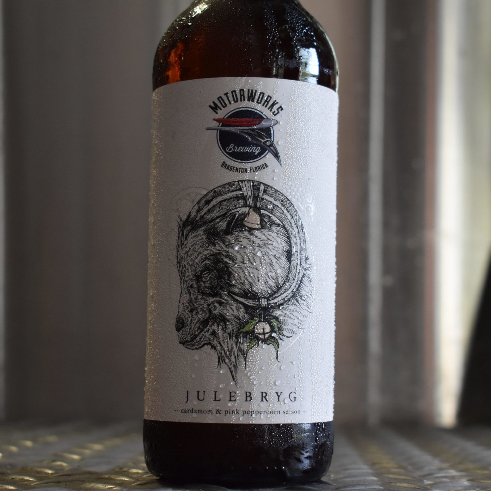 Motorworks Brewing Julebryg - Cardamom & Pink Pepper Saison Bottle