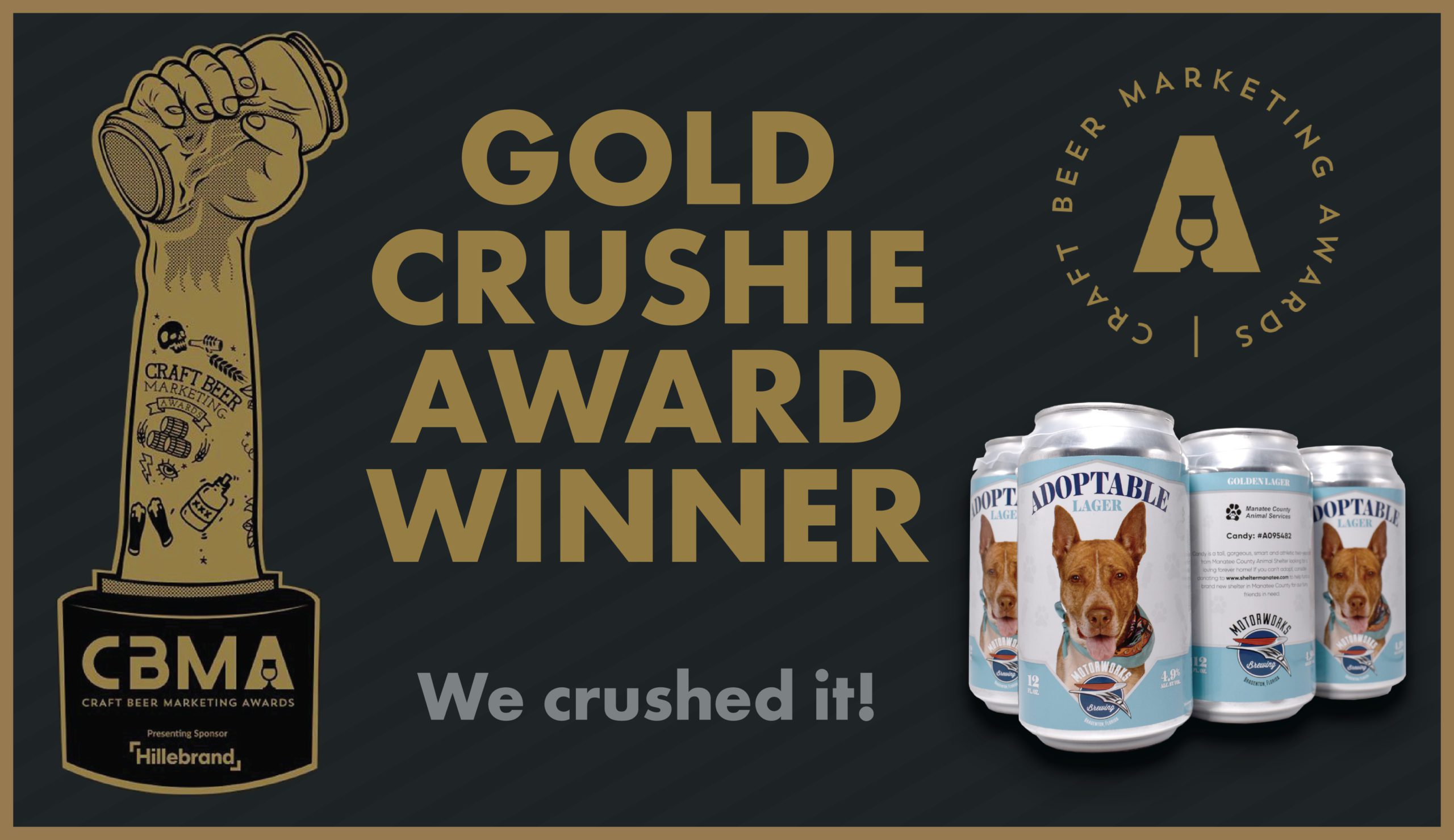 Motorworks Brewing win gold in the Craft beer marketing awards