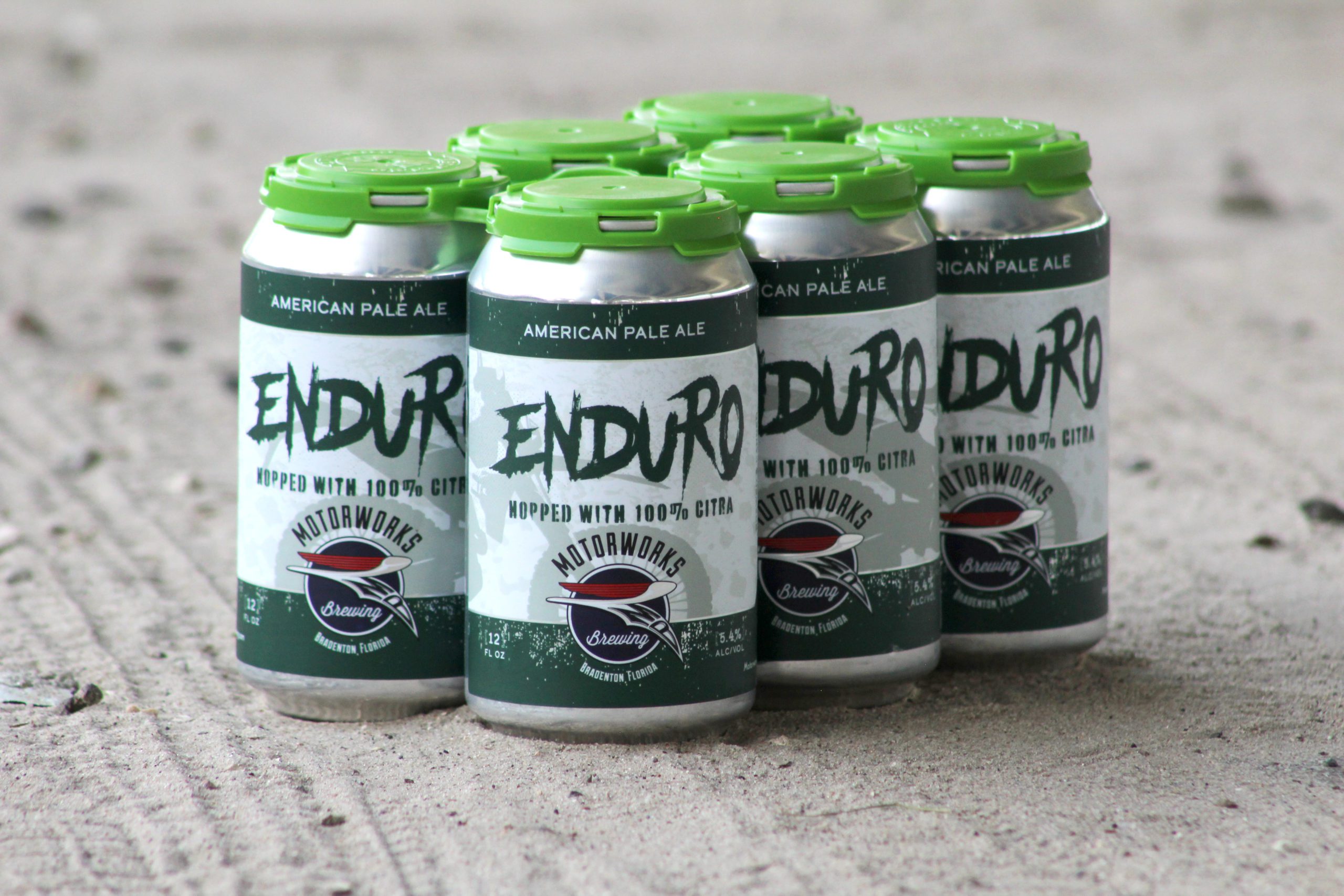 Enduro Citra Pale Ale 6pack on dirt track