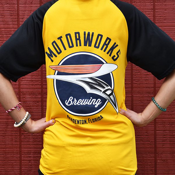 Motorworks Dri Fit Baseball Tee Motorworks Brewing