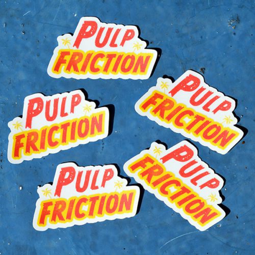 Pulp Friction Sticker