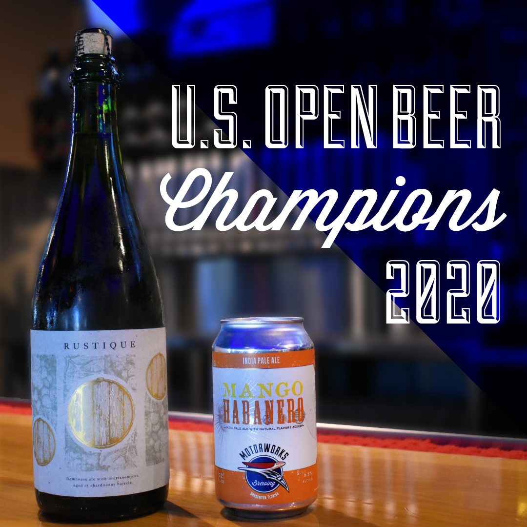 U.S. Open Beer Championship 2020 - Motorworks Brewing Captures TWO medals.