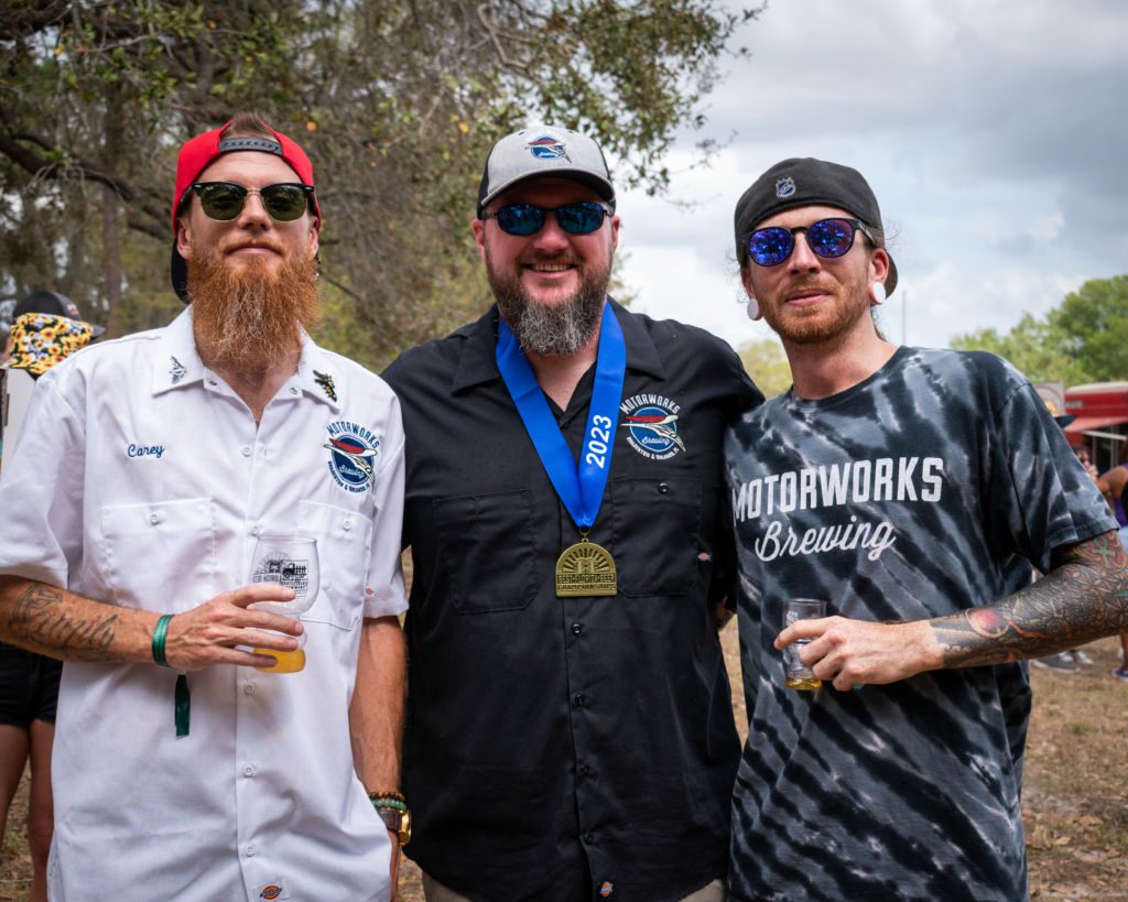 Motorworks Takes Home Three Medals at The 2023 Best Florida Beer