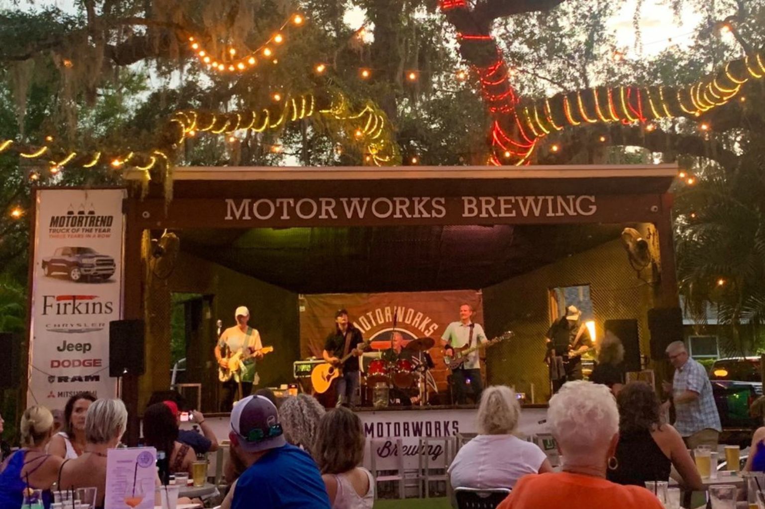 Motorworks Brewing Stage
