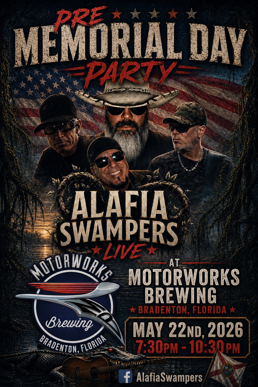 Alafia Swampers Live at Motorworks