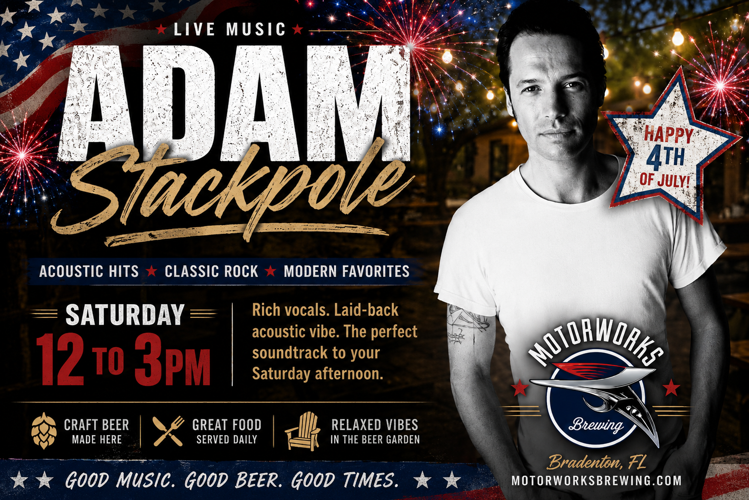 Adam Stackpole - Happy 4th Of July