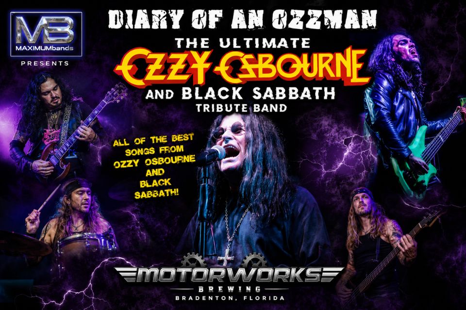 DIARY OF AN OZZMAN, the ultimate Ozzy Osbourne and Black Sabbath tribute band!