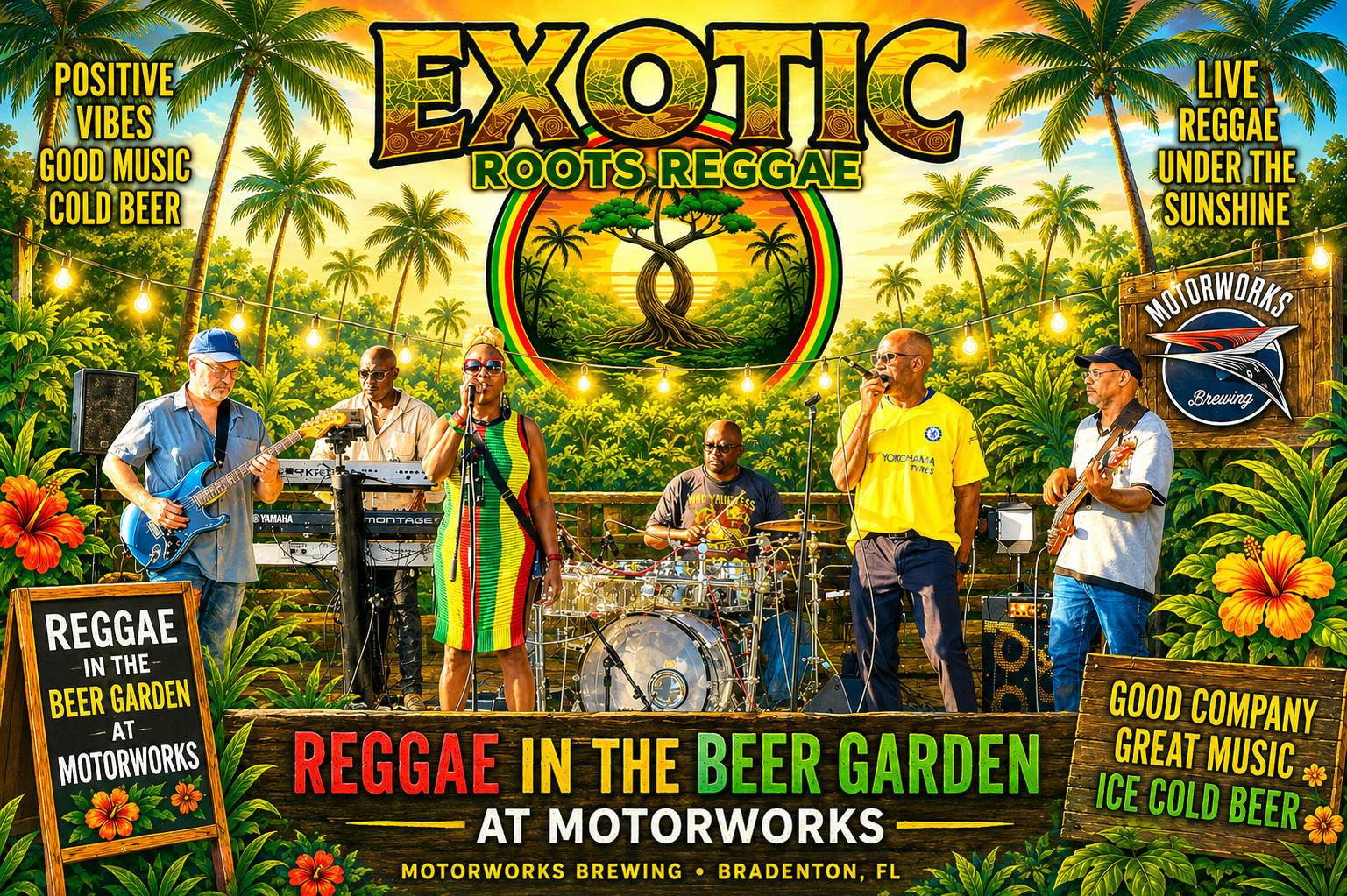 Reggae In The Beer Garden