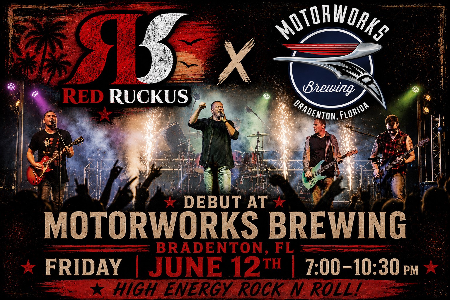 Red Rukus at Motorworks Brewing Bradenton