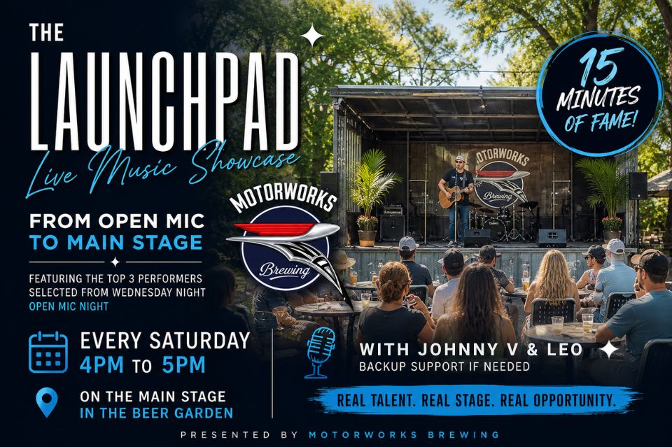 The Launchpad Series at Motorworks Brewing