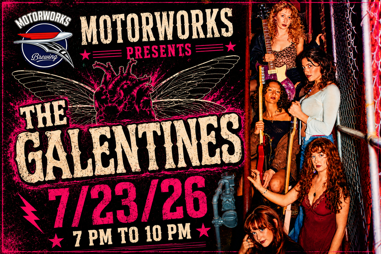 The Galentines 7-23-26 at Motorworks Brewing