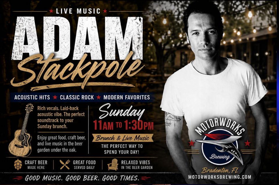 Adam Stackpole Sunday at Motorworks