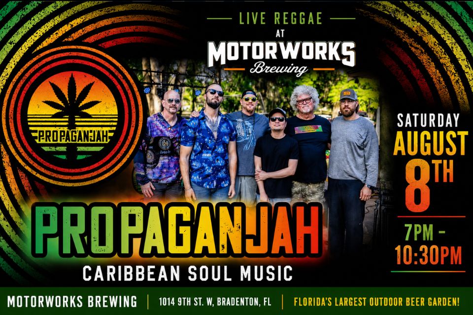 Propaganjah Reggae Band Live at Motorworks